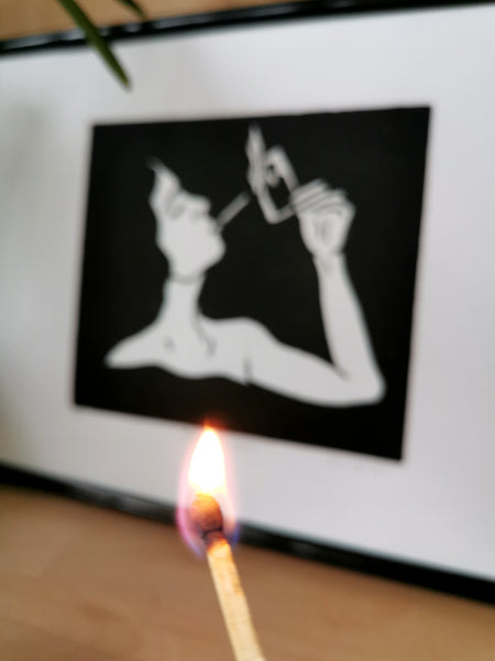 Femmes Vie Liberté - linogravure