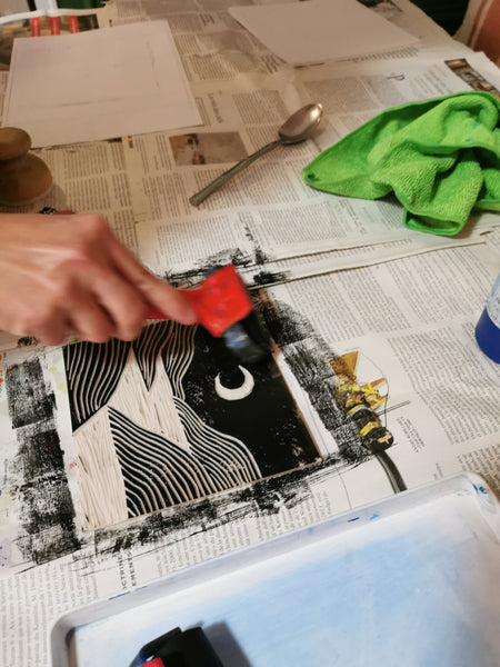 Atelier de découverte de la linogravure : initiation 09/06 (acompte)