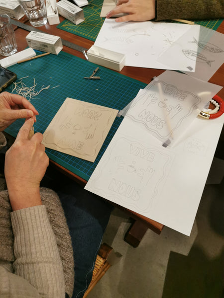 Atelier de découverte de la linogravure : initiation 09/06 (acompte)