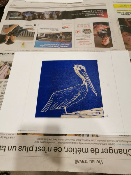 Atelier de découverte de la linogravure : initiation 09/06 (acompte)